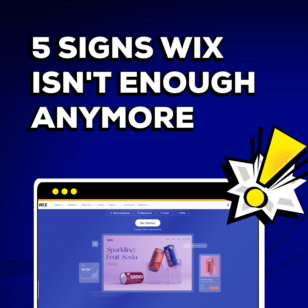 5 signs it s time to move on from a wix website super quick business