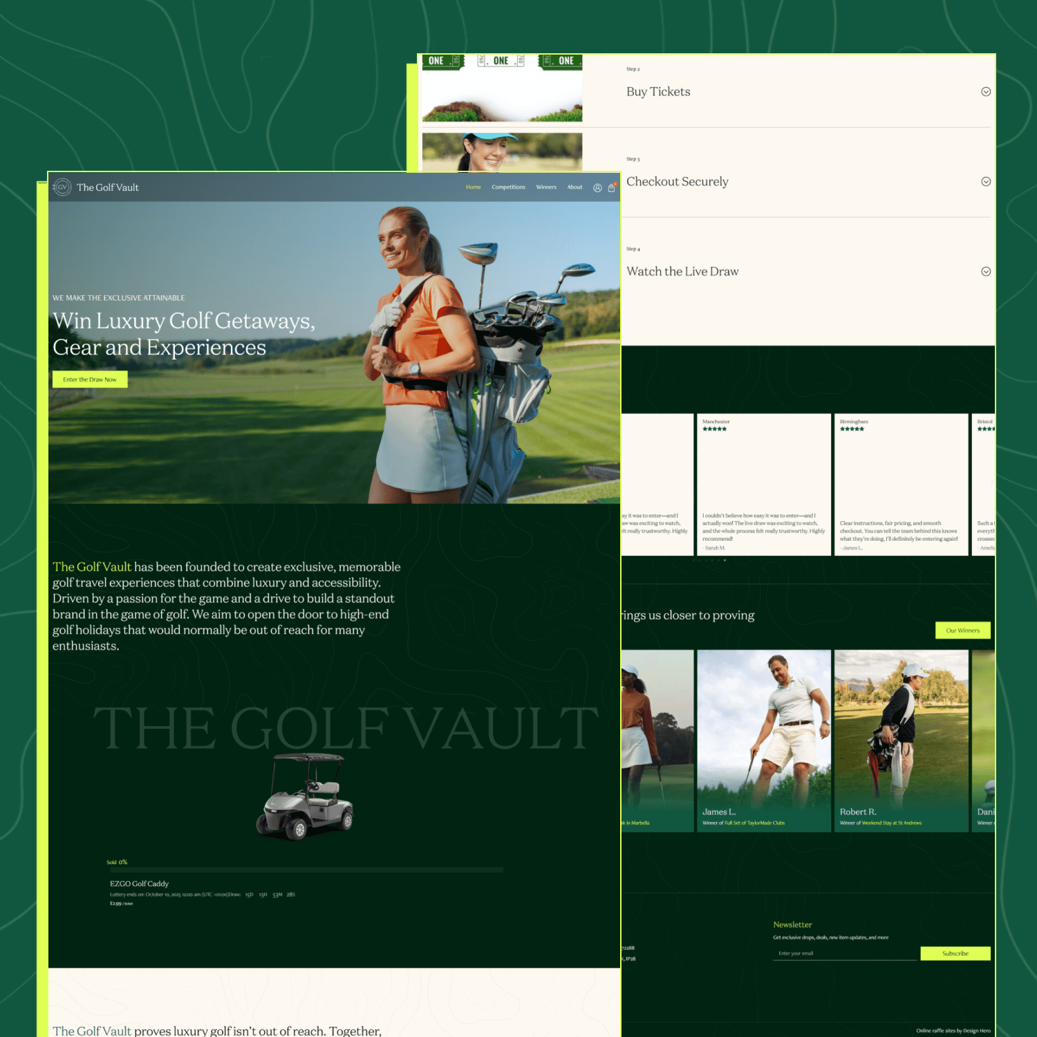 The Golf Vault Homepage