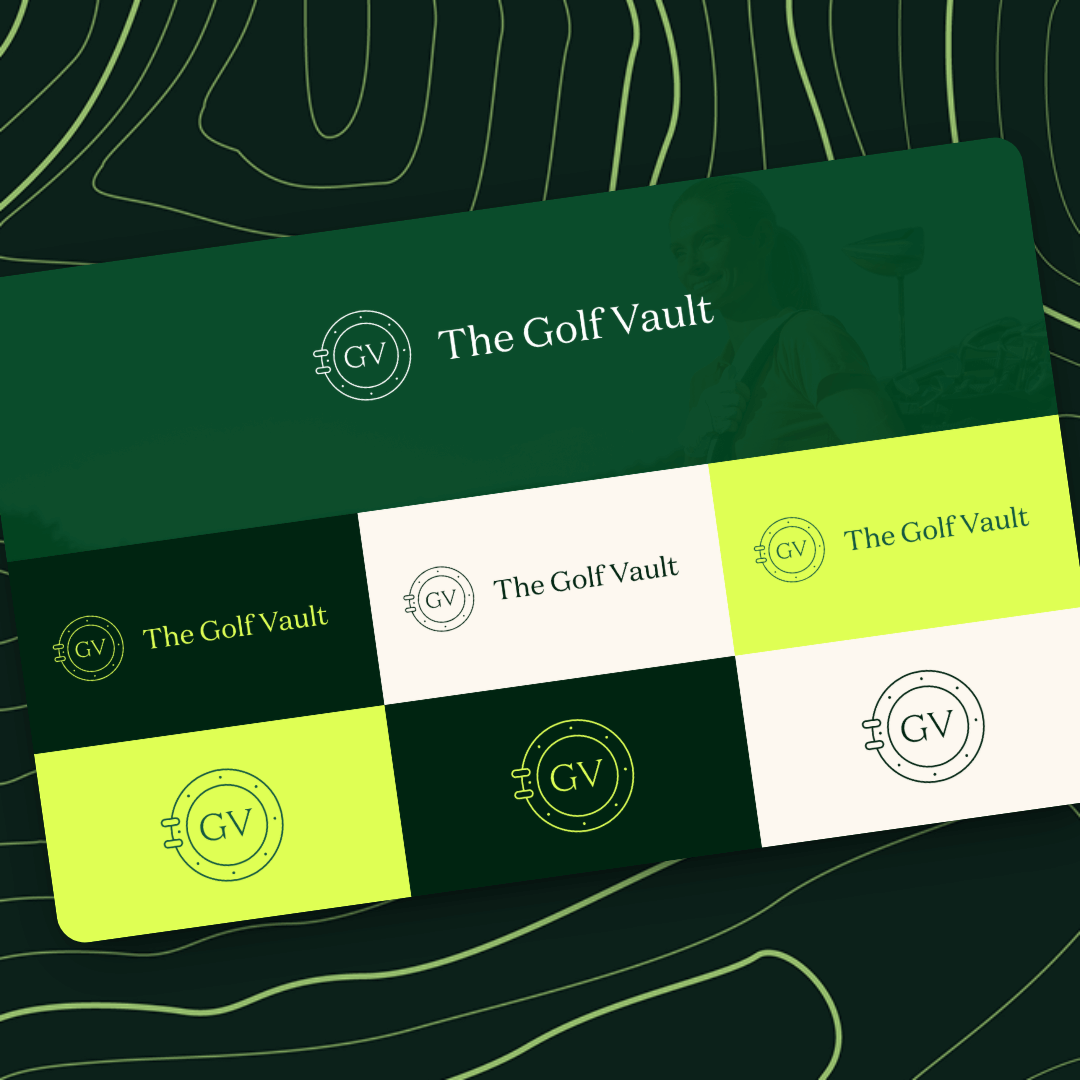 The Golf Vault logo