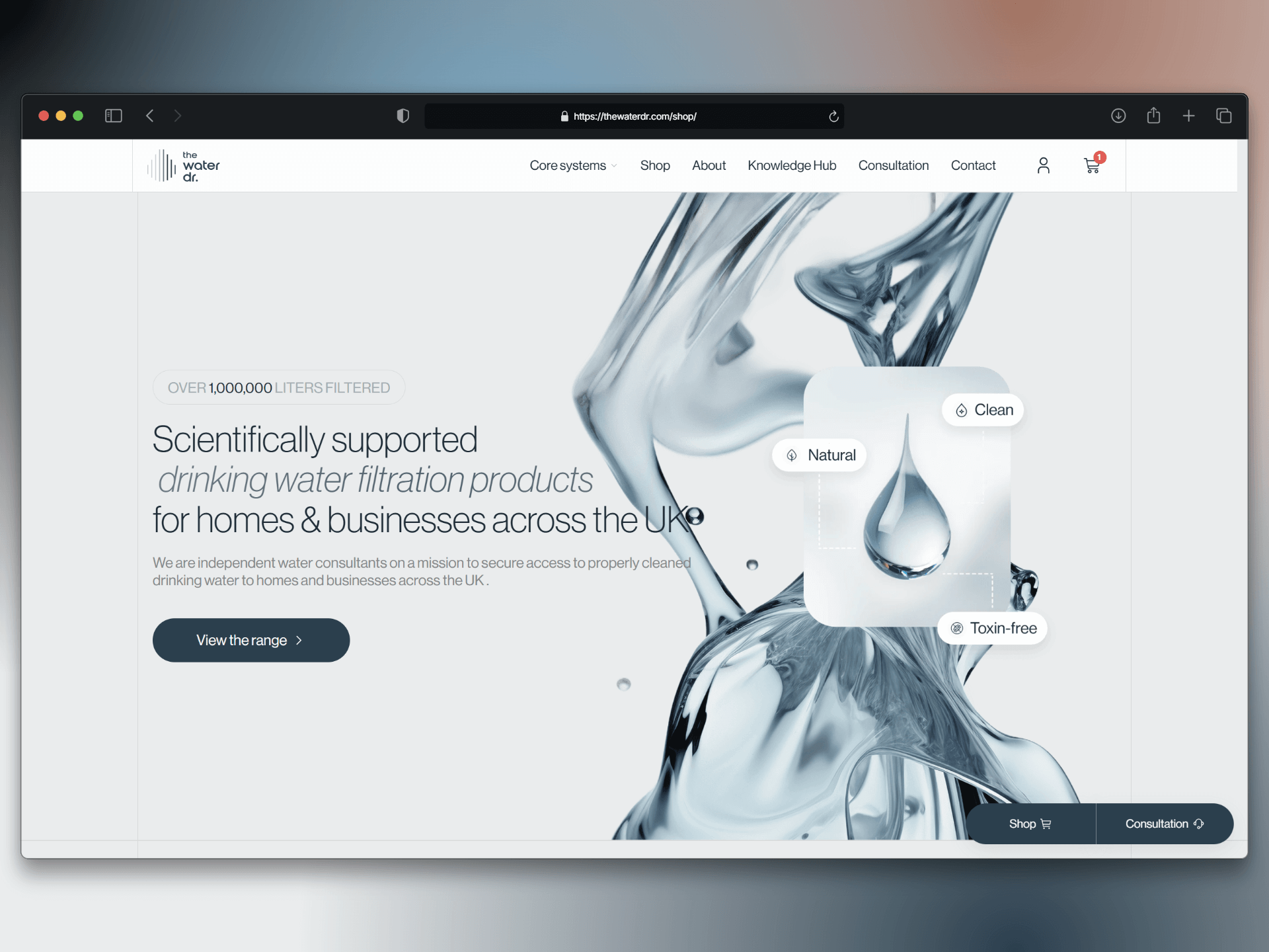 landing page design for startup