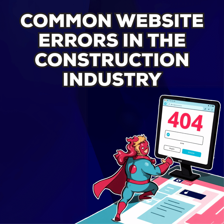 X10 Common Website Errors in the Construction Industry