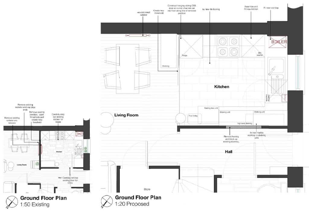 planning kitchen