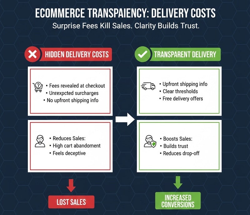 avoid hidden delivery costs