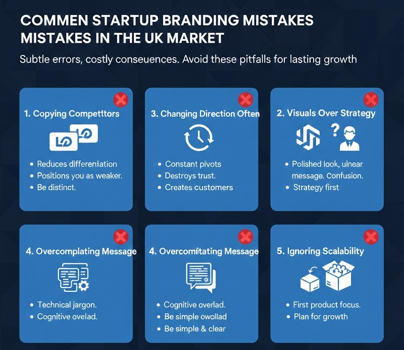 Common branding mistakes startups make