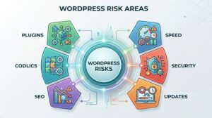 Common wordPress risk areas