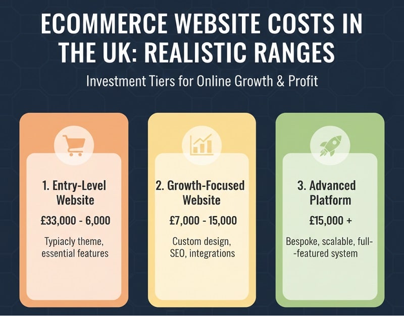 Realistic Ecommerce Website Cost Ranges in the UK