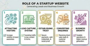 Role of a Startup Website
