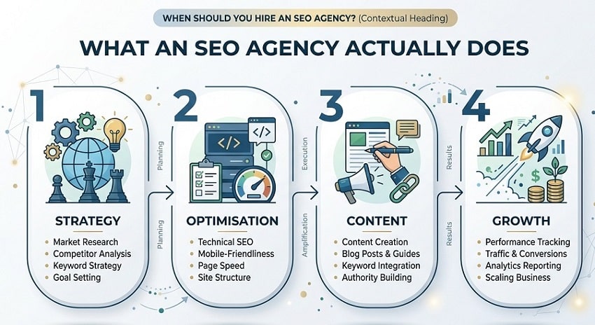 When Should You Hire an SEO Agency? 1 What an SEO Agency Does