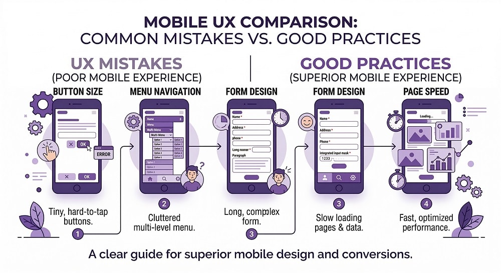 common mobile ux mistakes