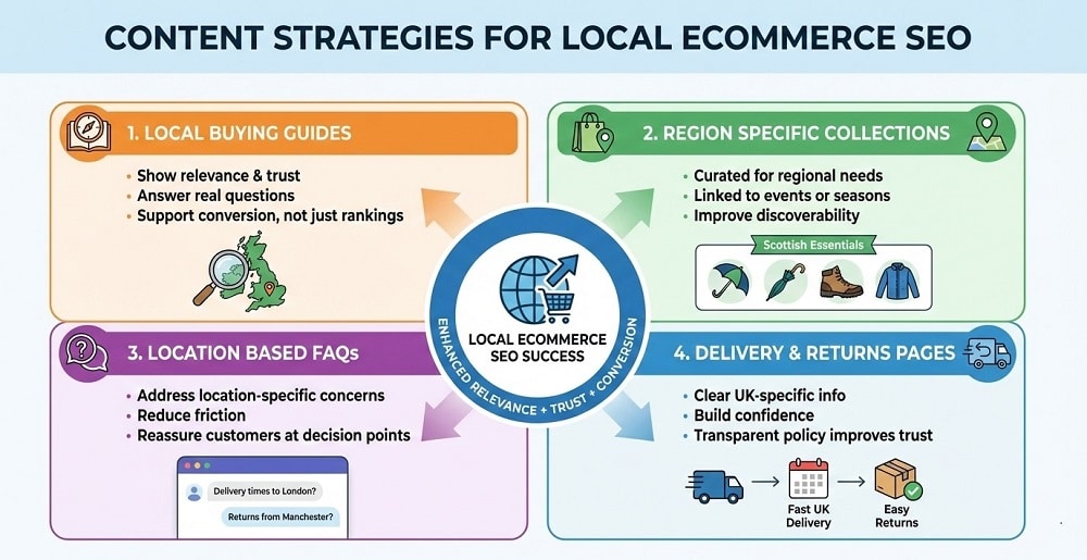 Local SEO for E-commerce Websites in the UK 3 content strategies that support local ecommerce SEO