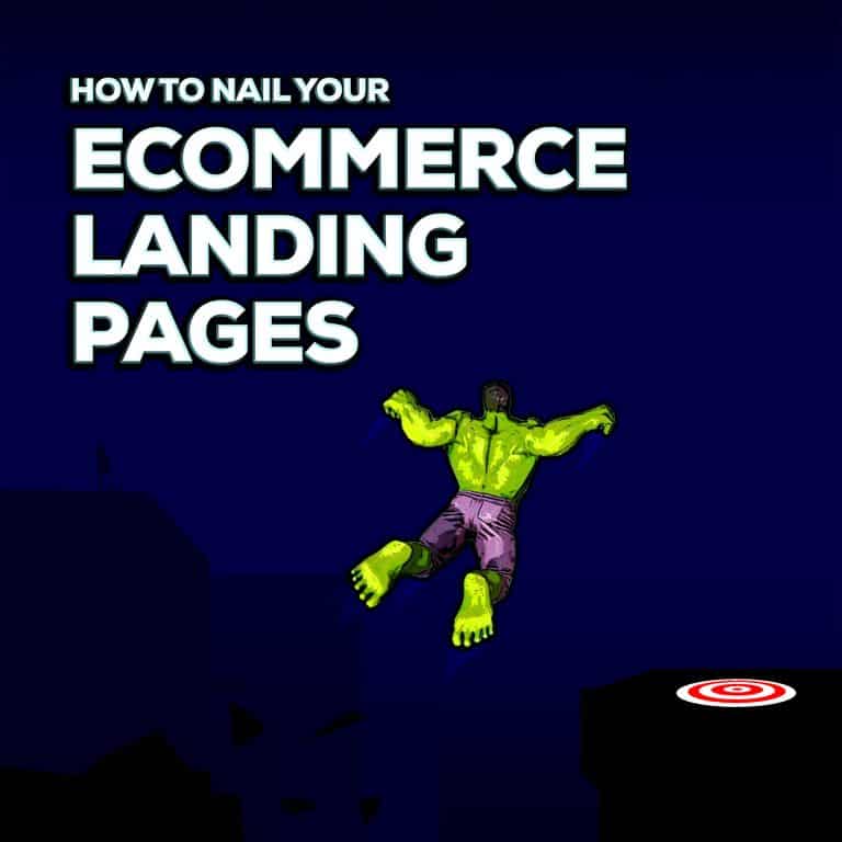 design the best ecommerce landing pages