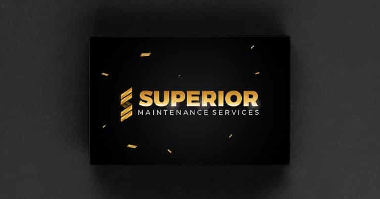 design of logo for superior services