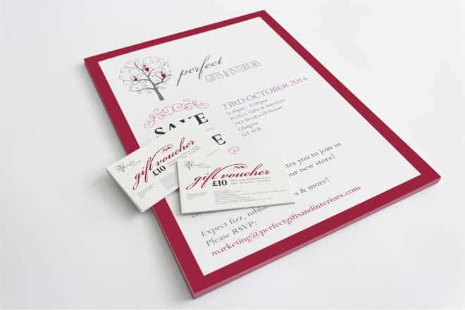 vouchers and invitations for A Perfect Gift Direct