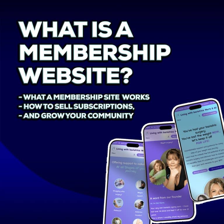 What is a membership site?