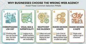 why businesses choose wrong agency