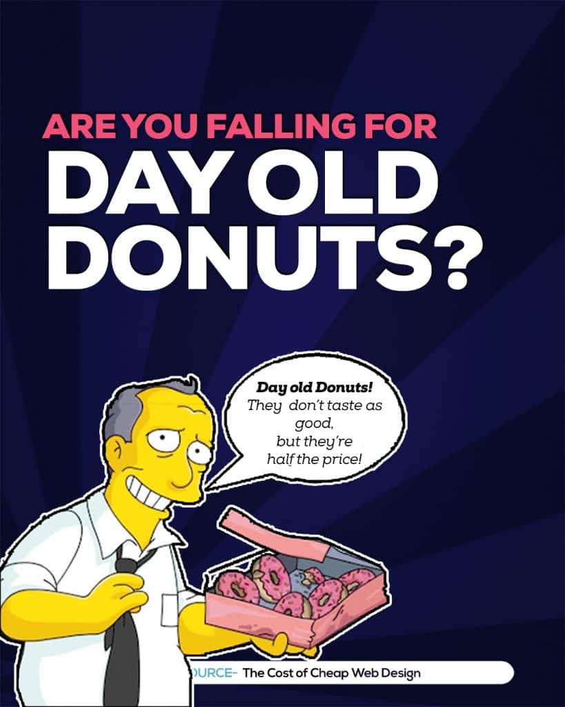 the trap of false economy and day old donuts