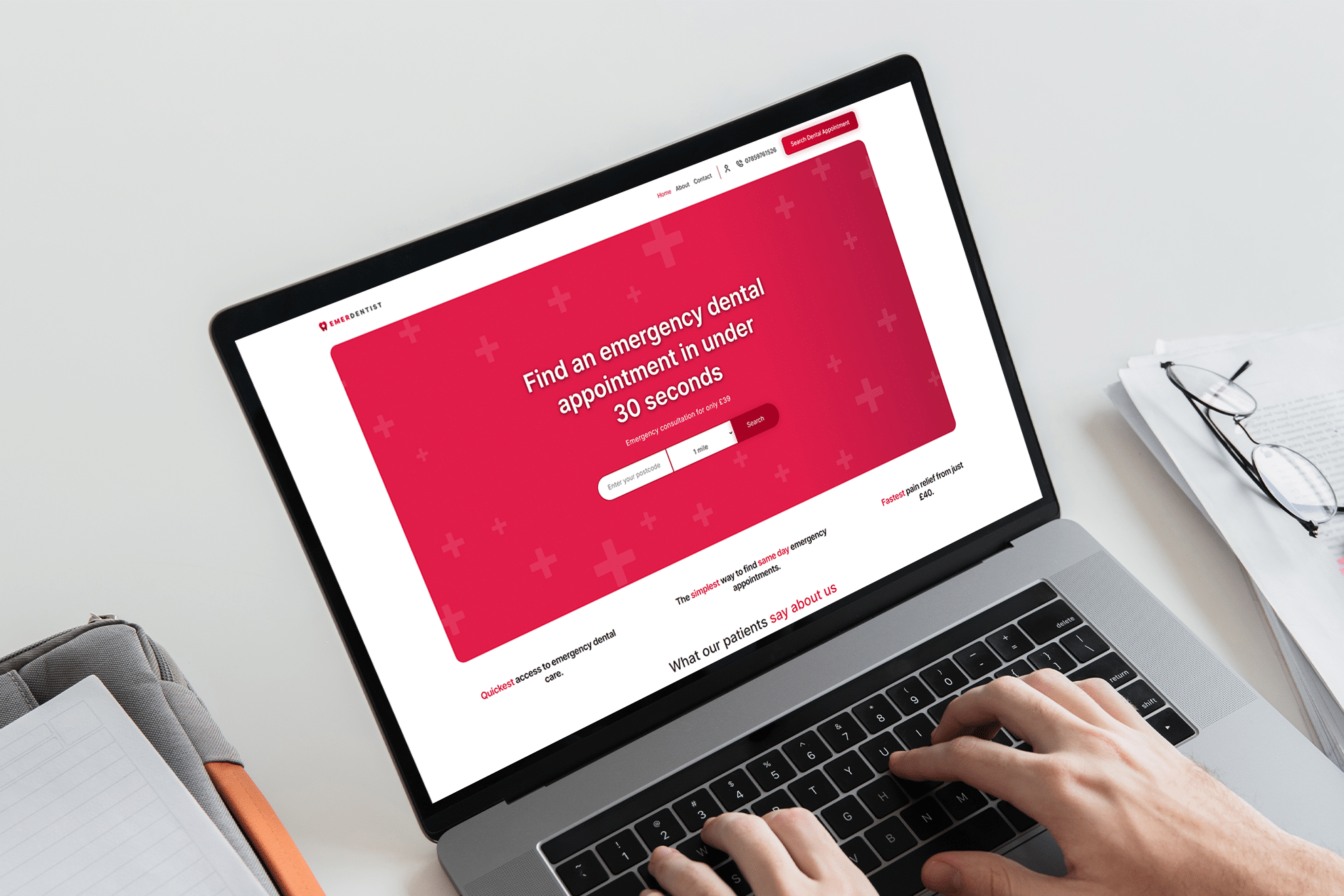 dental practice website design