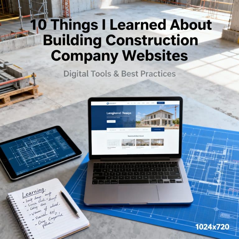 10 Things I Learned About Building Construction Company Websites