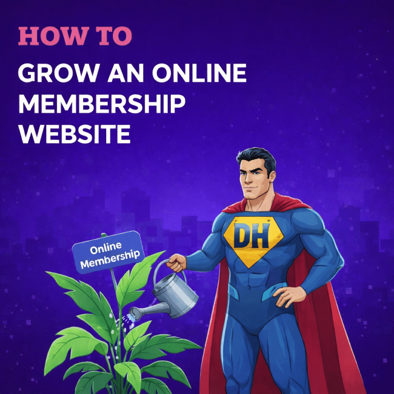 how to grow membership website