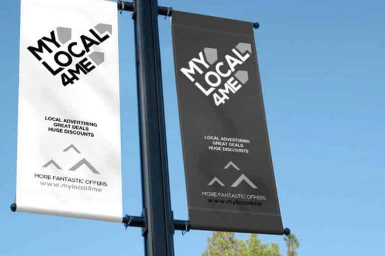 local advertising banners and signage