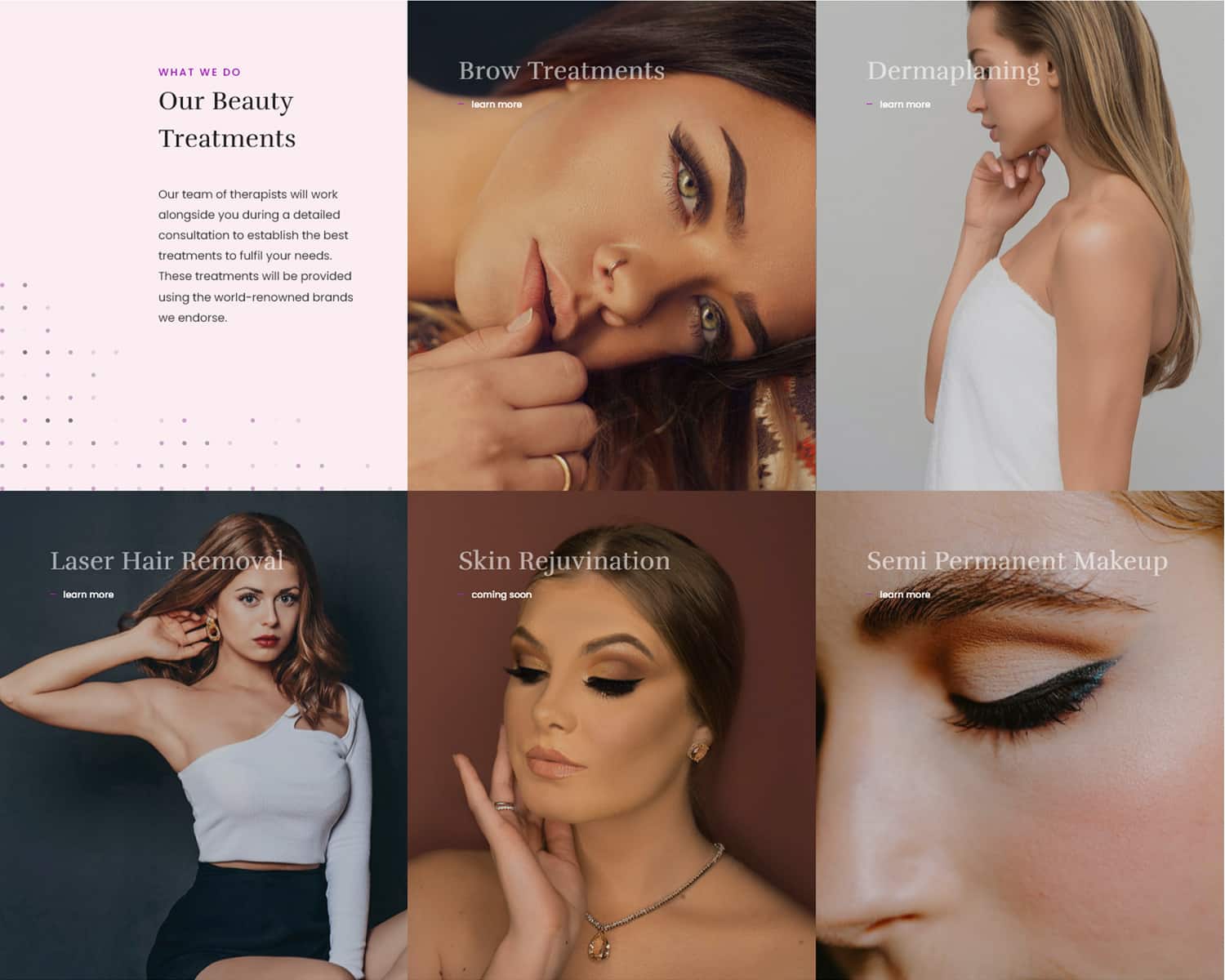 web designers for beauty salons