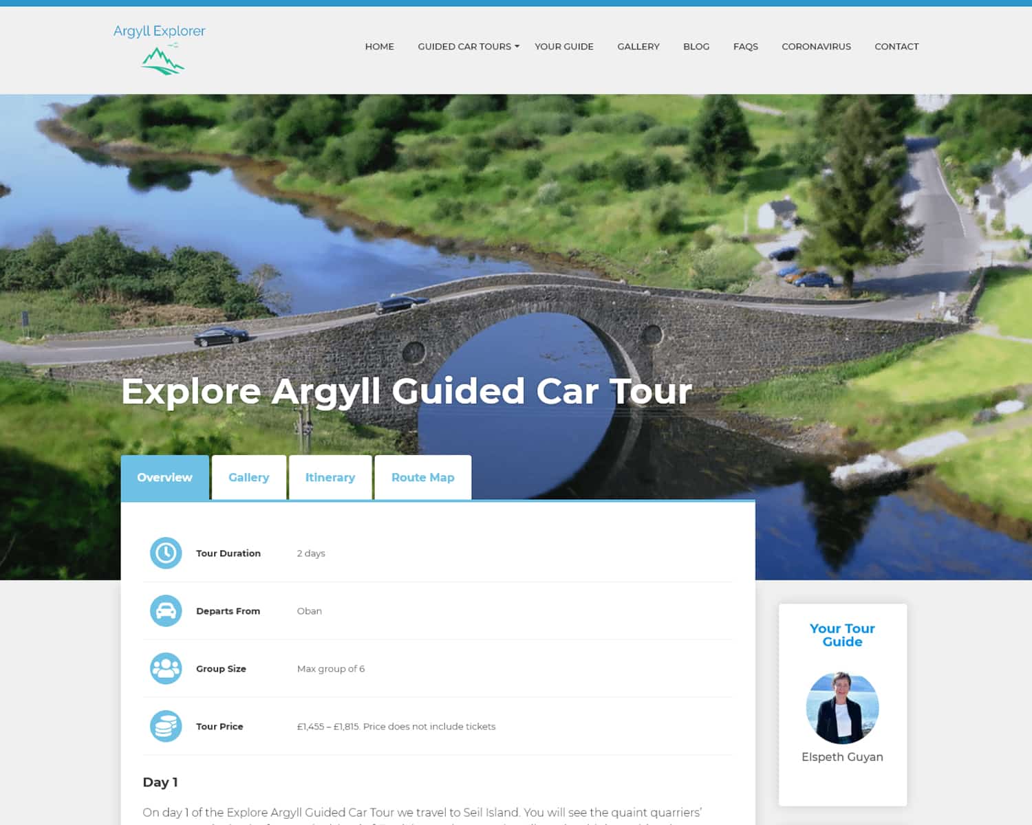 web design agency in Argyll