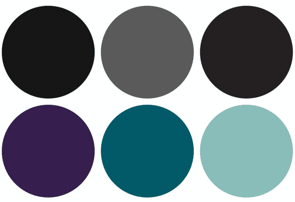 colour scheme for Artsqwest brand