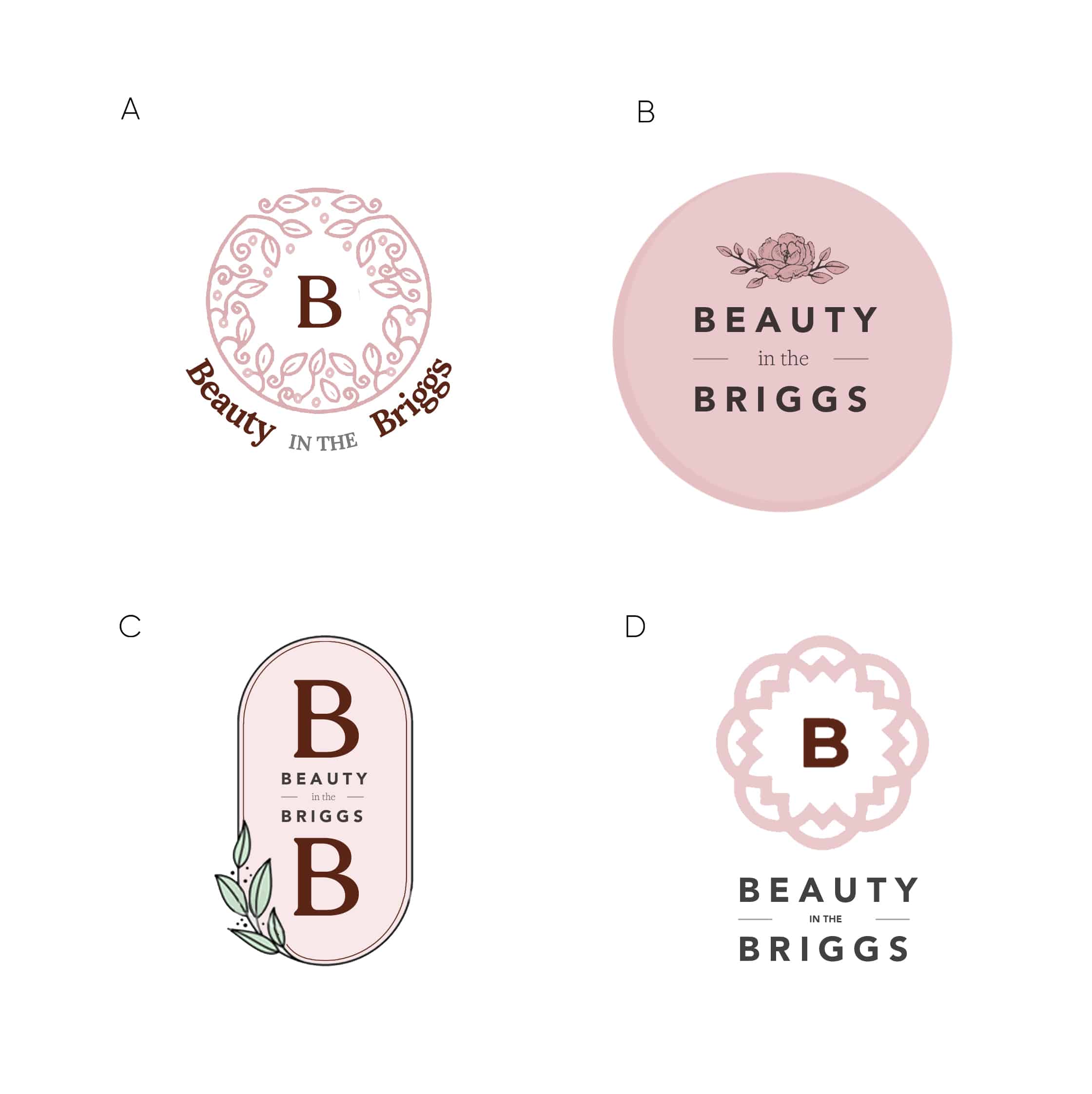 design of logo concepts for beauty therapist in Bishopbriggs