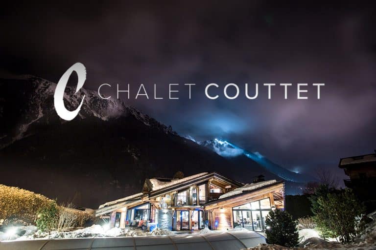 design of branding for holiday chalet in France