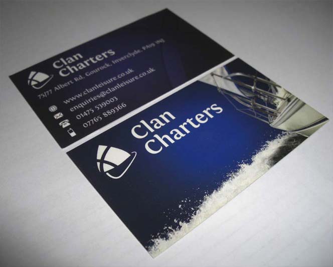 Business Cards for Clan Charters