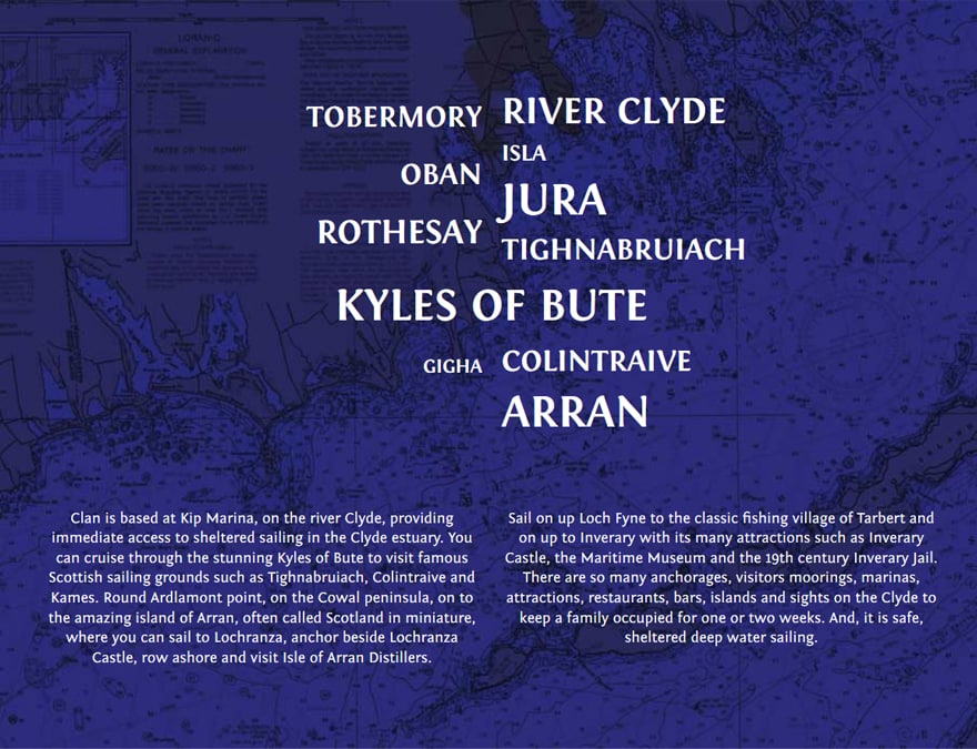 Local area for tourism website