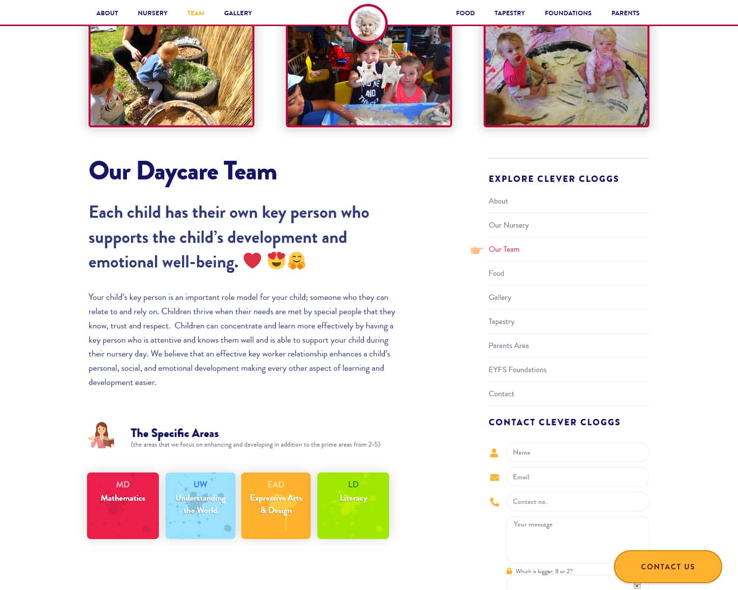 websites for childcare