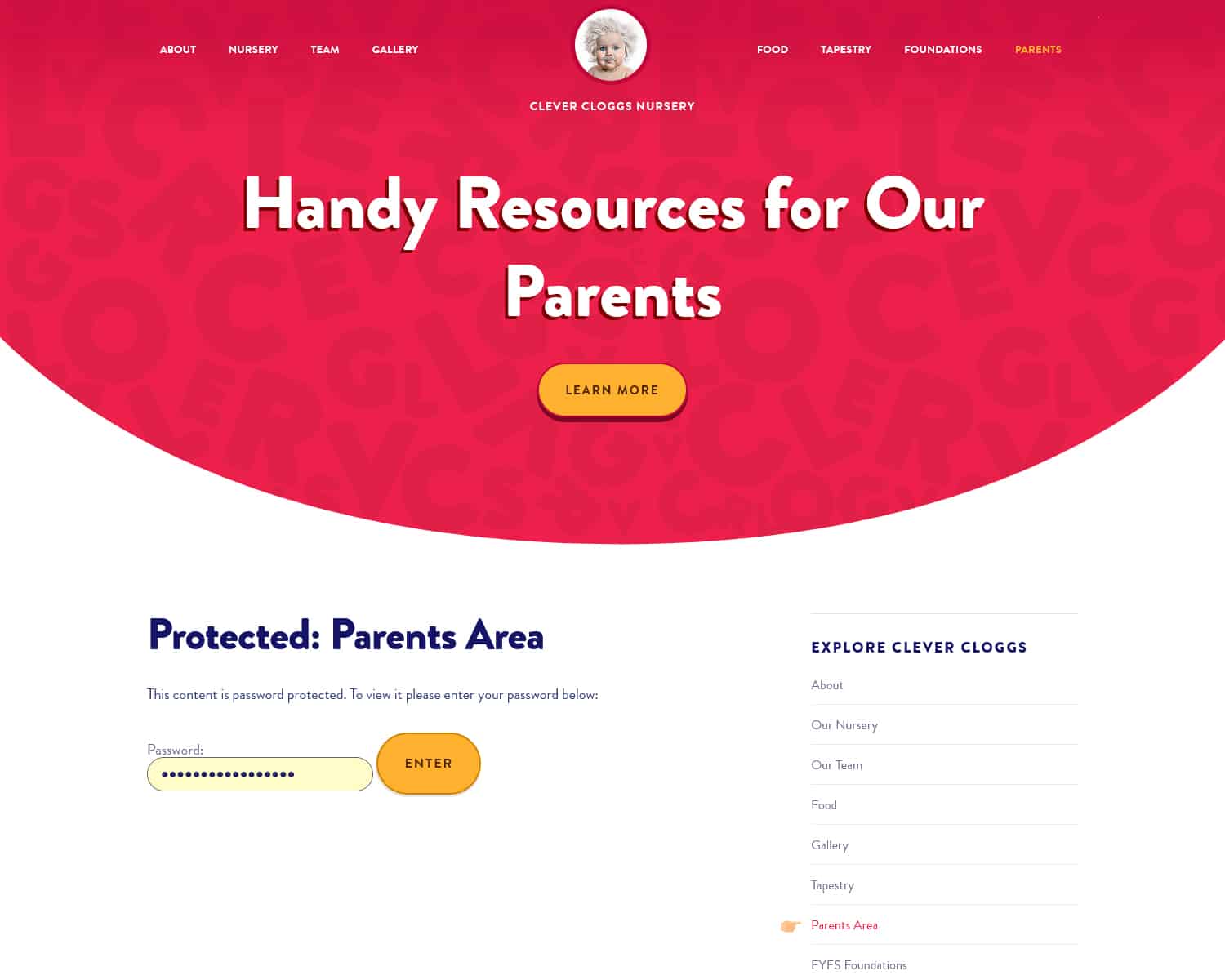 websites for childcare