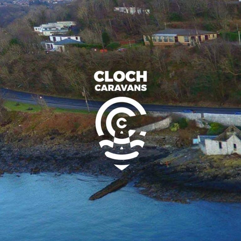 designing of logo for Cloch Caravans