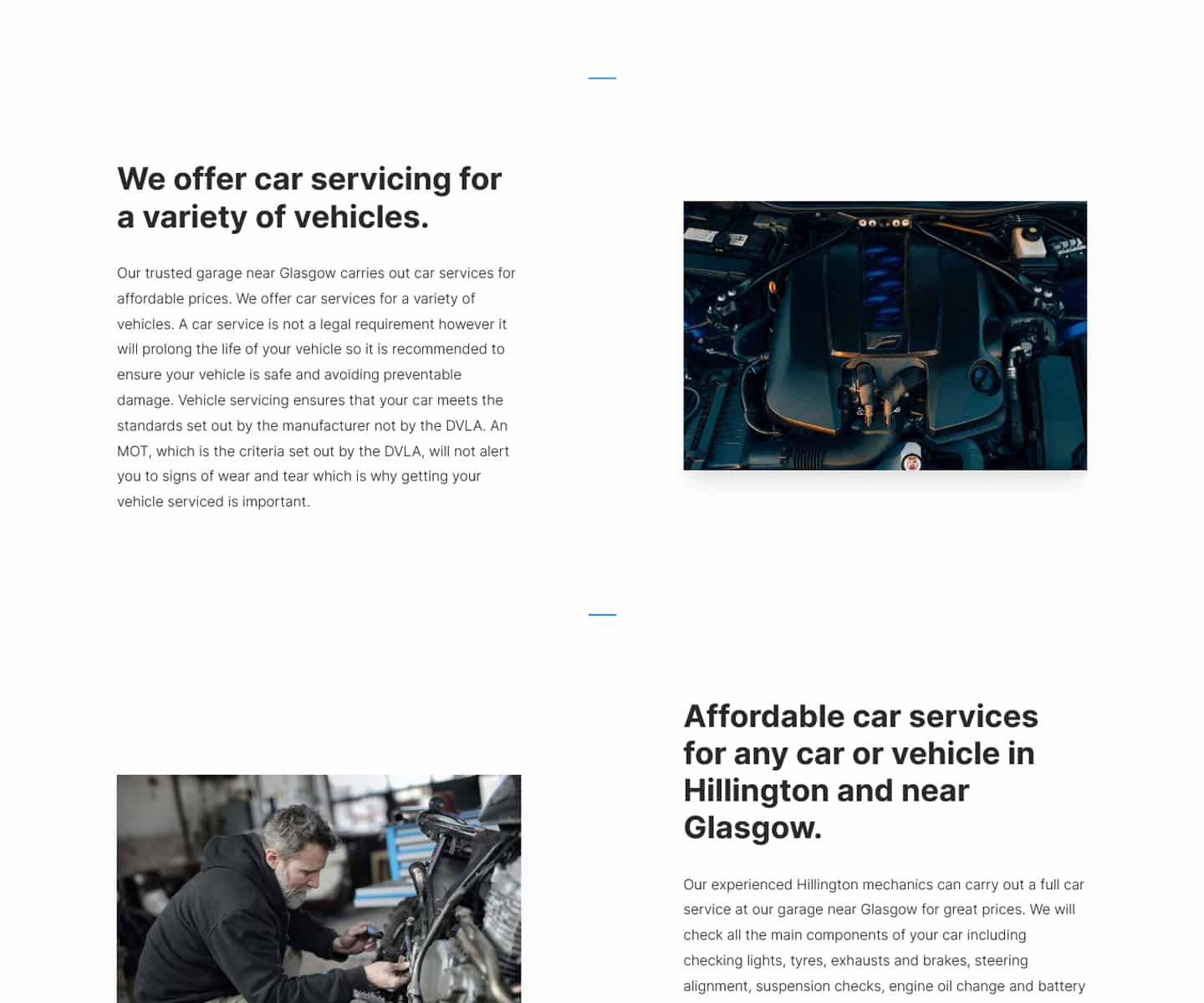 UK mechanic web developers