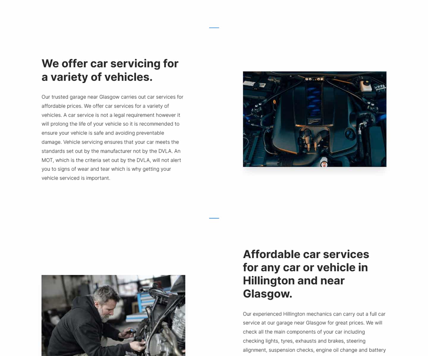 UK mechanic web developers