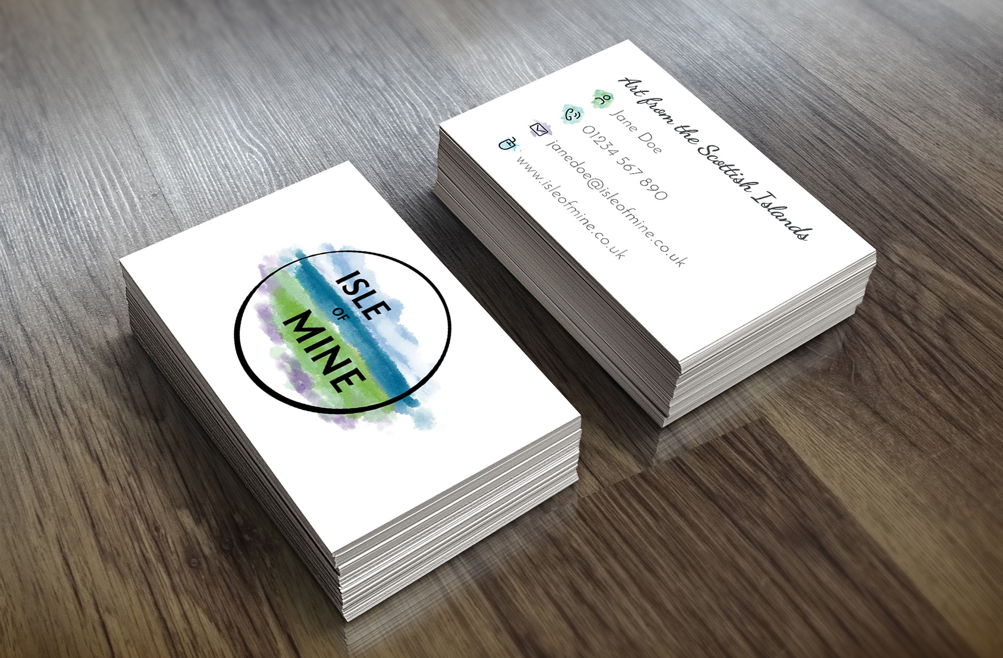 Business Card Design for creative businesses