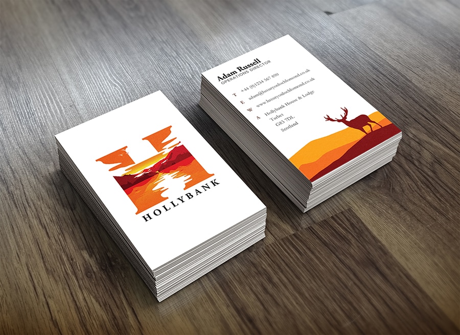 Design of business cards