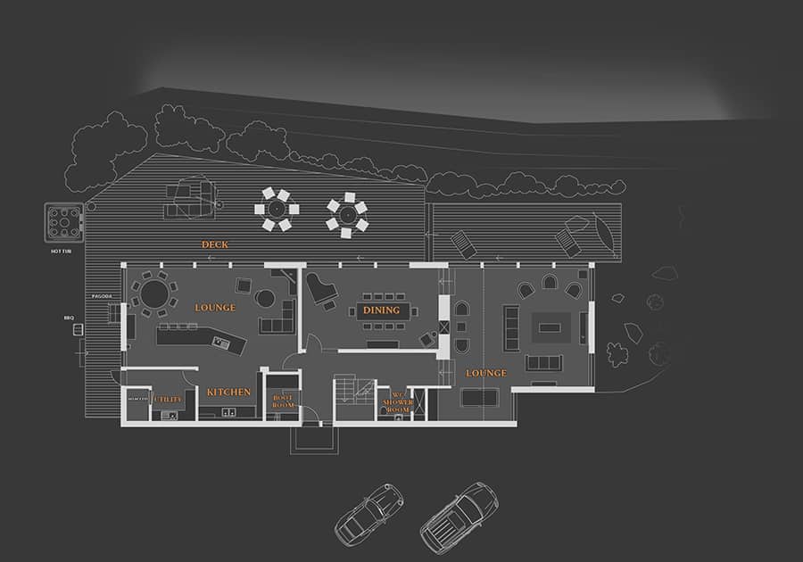 Design of floorplans for self catering accommodation