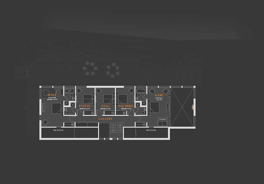 Design of floorplans for self catering accommodation