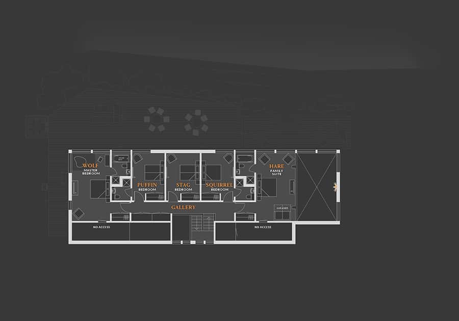 Design of floorplans for self catering accommodation