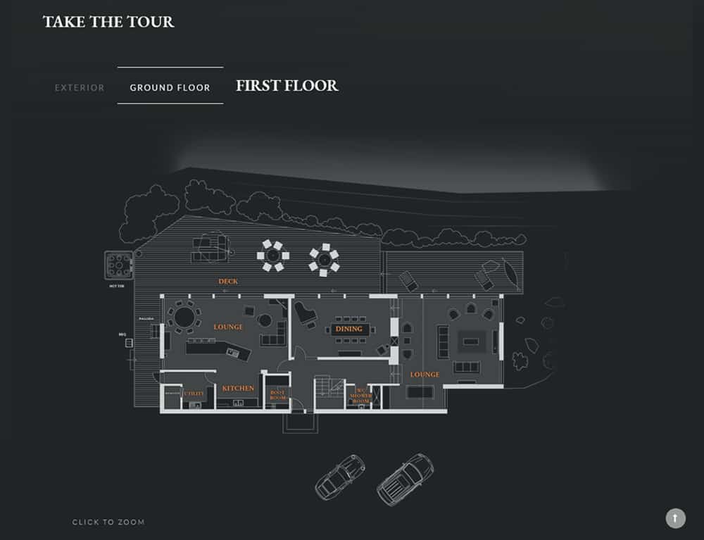 design of floorplans for self catering accommodation