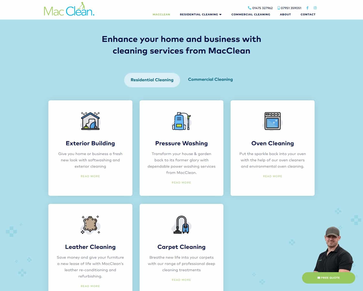 website designers for cleaning businesswebsite designers for cleaning business