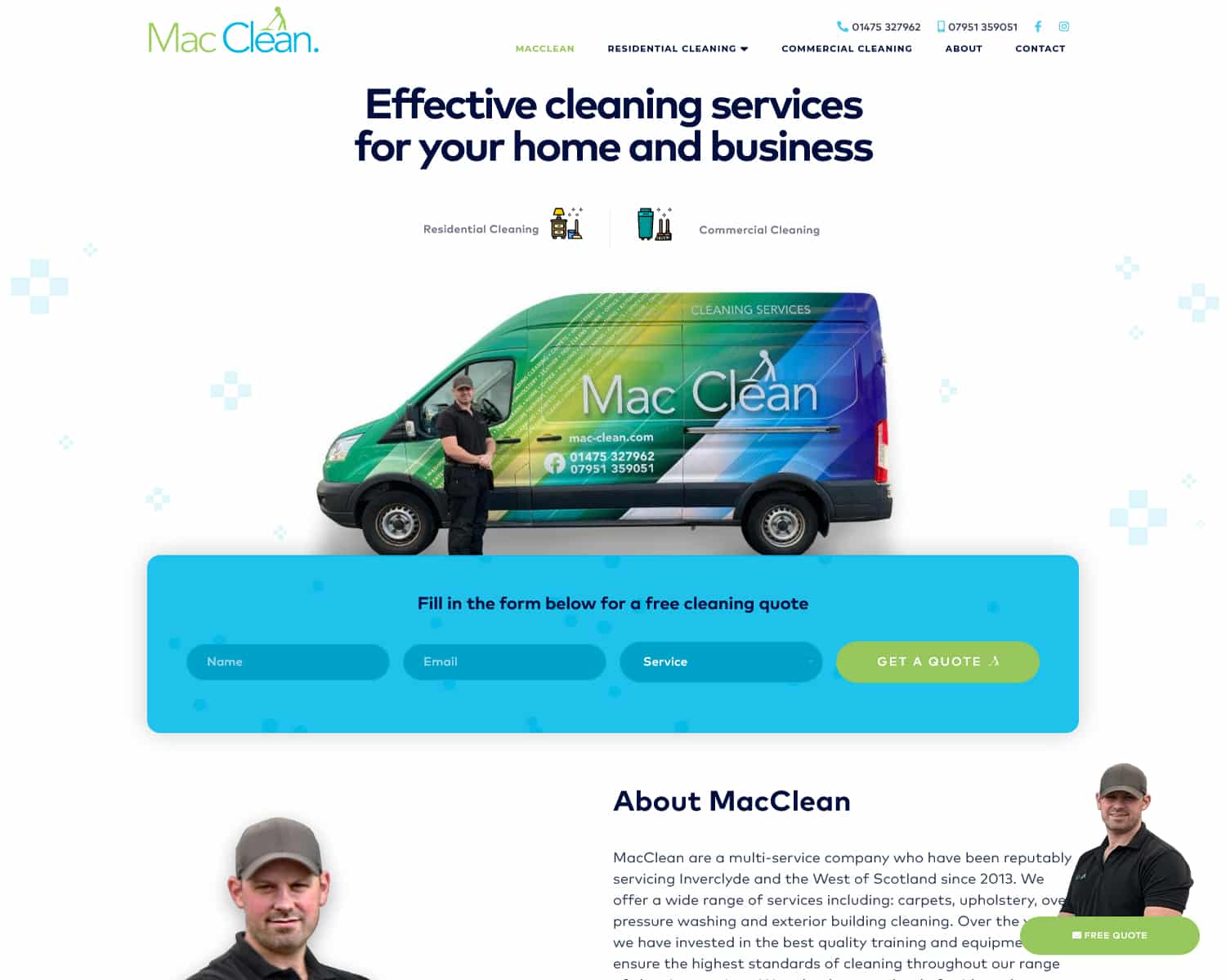 best UK web design for cleaning businessbest UK web design for cleaning business