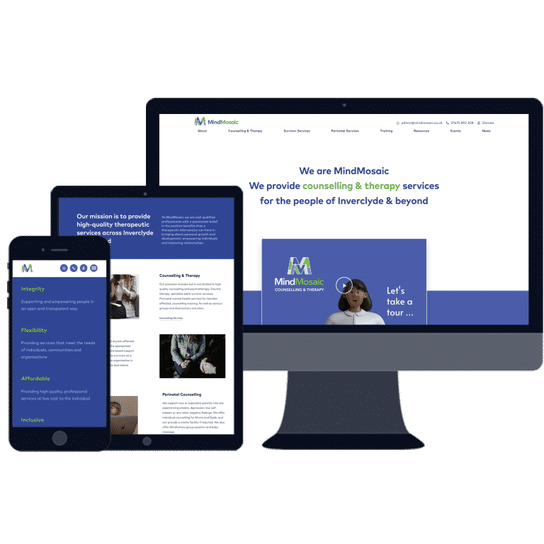 web developers in Greenock for mindmosaic
