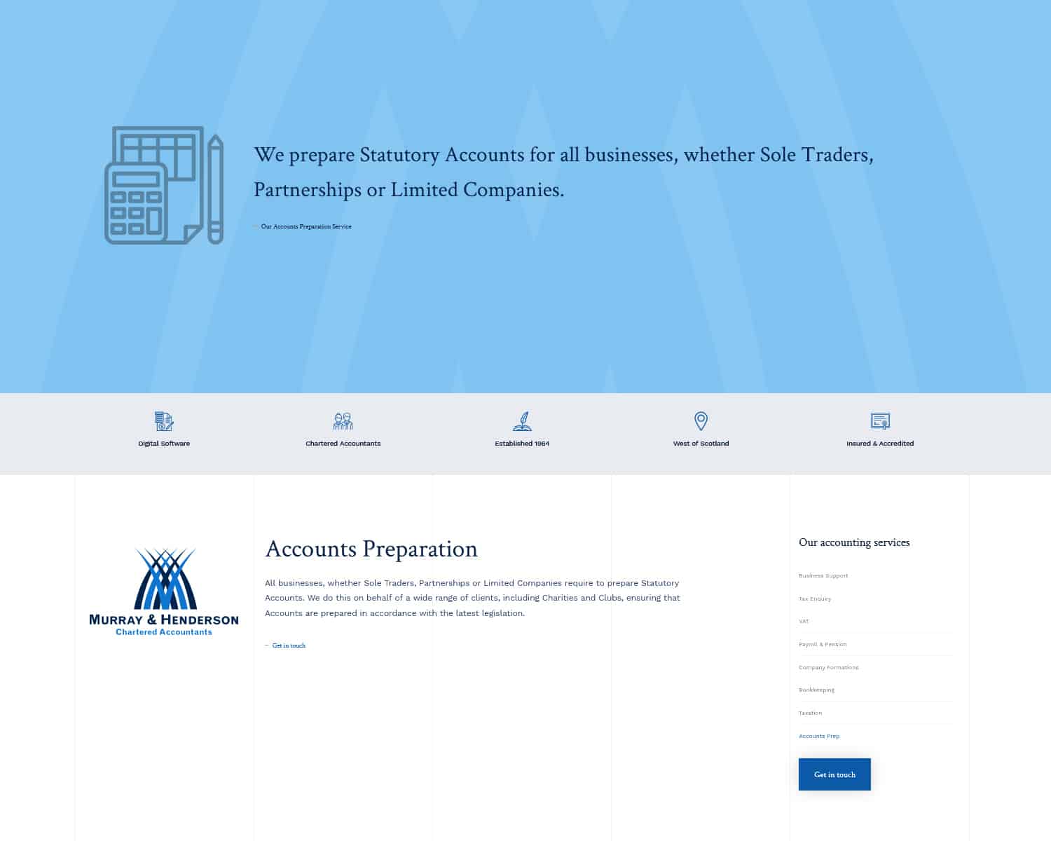 website for accountants