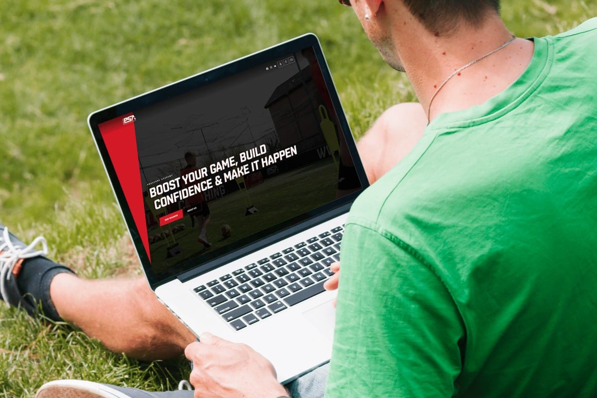 project proscare academy mockup desktop