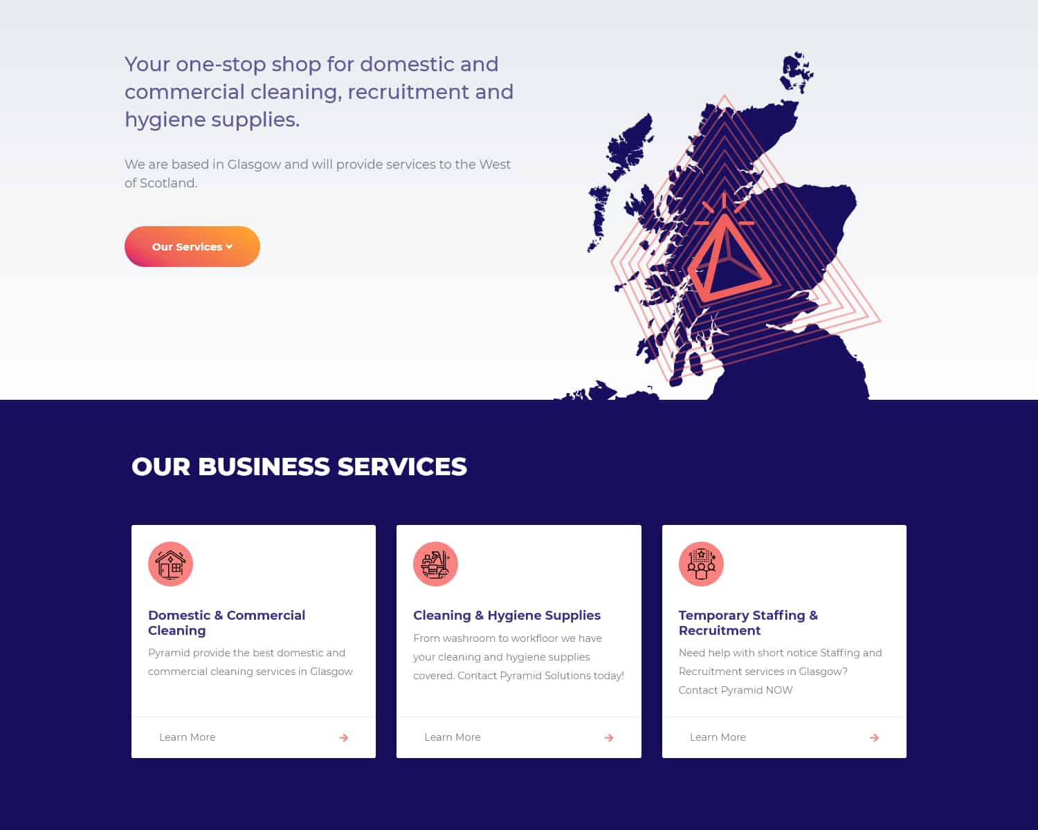 business website for Glasgow business