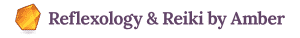 logo for reflexology and reiki by amber