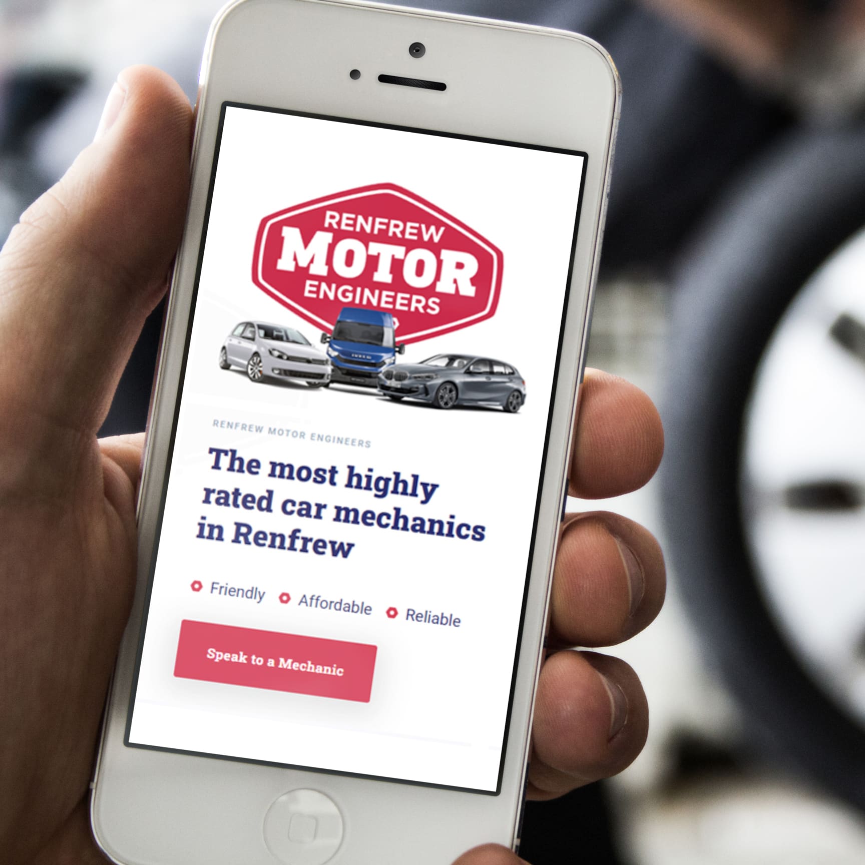 web designers for motoring business
